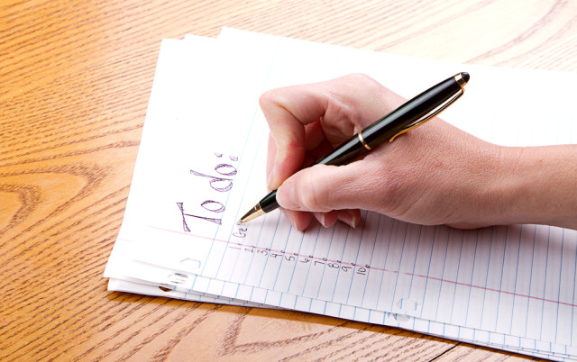 To do list