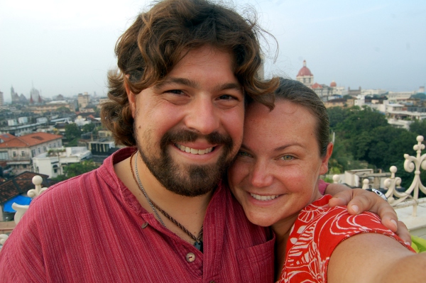 Adam and Megan in Mumbai Adam and Megan in Mumbai